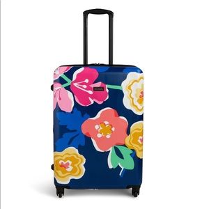 Vera Bradley Large Floral Suitcase